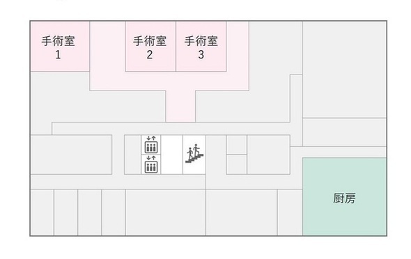 3階の館内案内図